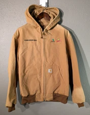 Dekalb Carhartt Farm Jacket Men's XL Carhartt Cold Weather Duck Coat J131 BRN