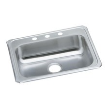 Elkay GECR25213 Celebrity Single Bowl Drop-in Stainless Steel Sink