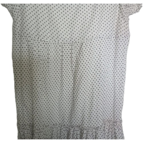 French Connection Womens Prairie Babydoll Dress Size 14 100% Cotton Lined Tiered - Picture 11 of 16