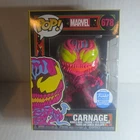 Funko Pop! Marvel Carnage #678 Black Light Funko Shop Limited