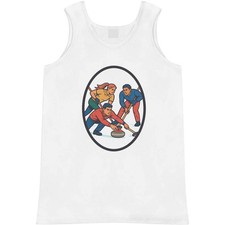 'Curling Match Action' Adult Vest / Tank Top AV054204