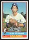 1976 TOPPS DON SUTTON 530 EX BASEBALL LOS ANGELES DODGERS