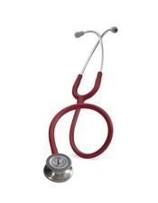 Littmann style Classic III Stethoscope: Red with Black Bell 5635 - BRAND NEW