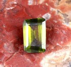 Gemme de Tourmaline Verte Naturelle Certifiée AGI Taille Émeraude 4,65 Ct T28673