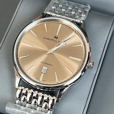 Hamilton Jazzmaster Thinline Auto Dress Classic Watch 40mm Mens wrist 19cm