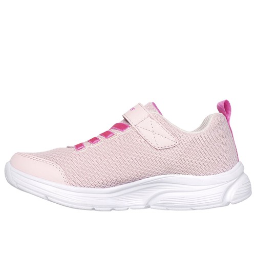 Skechers Infantil Niñas Ondulado Lites Entrenadores Niños Sin Cordones Calce Cómodo Zapatos - Imagen 7 de 9