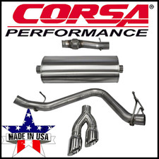 Corsa Sport 3" Cat-Back Exhaust 14-18 Silverado/Sierra 1500 Reg. Cab 5.3L 119"WB