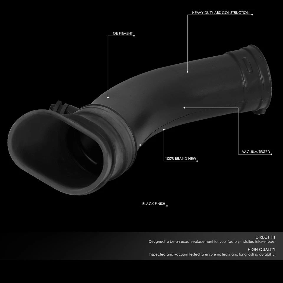 Ajuste 2006-2011 Honda Civic Si tubo D motor admisión de aire conducto resonador tubo orificio Foto 2 de 4