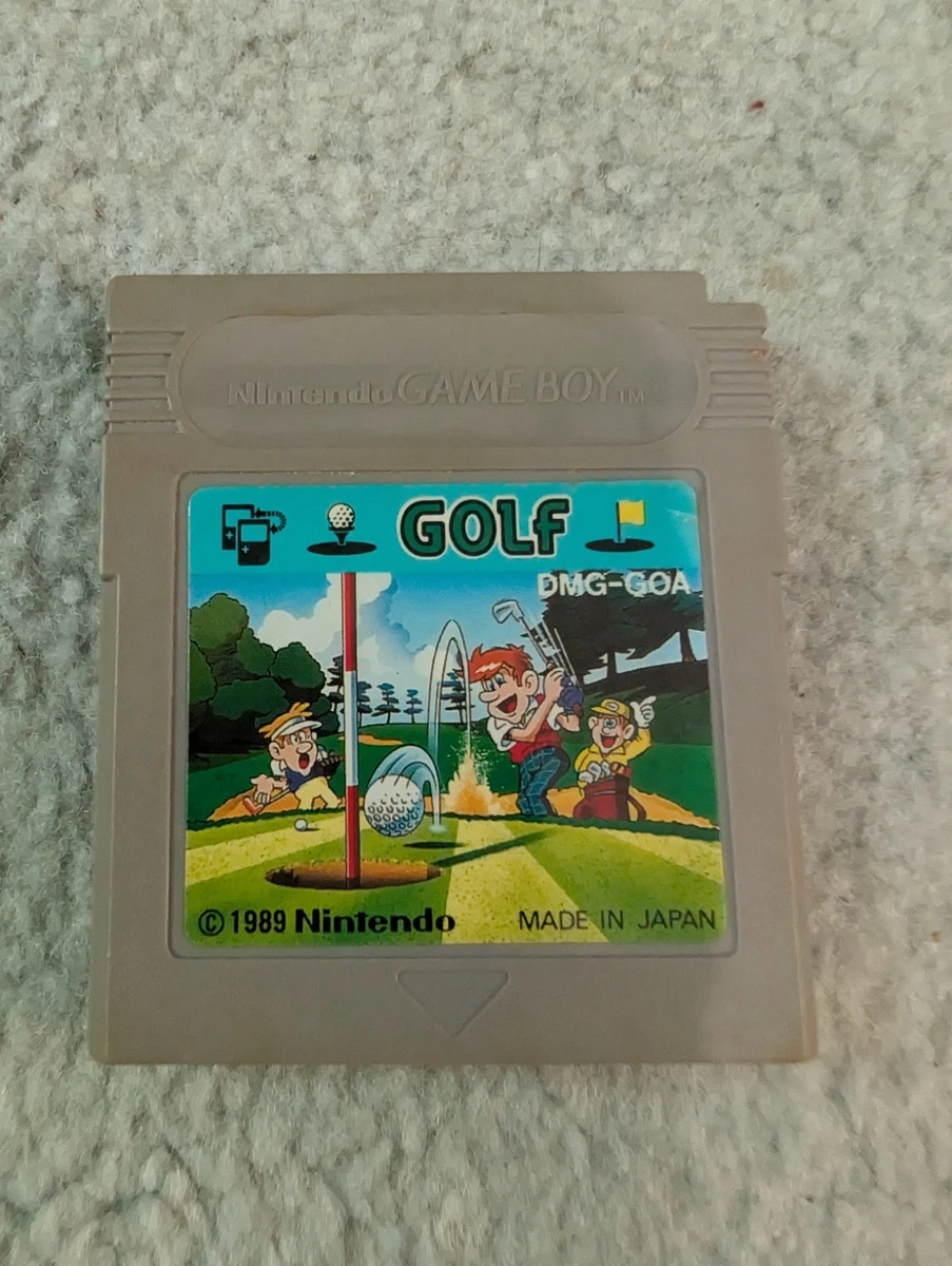 GOLF - Nintendo Game Boy - 1989 - DMG-GOA - Importación de Japón