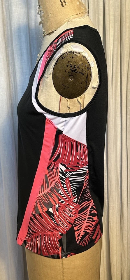 Top deportivo Tail para mujer negro rosa gris blanco sin mangas talla M usado  Foto 3 de 4