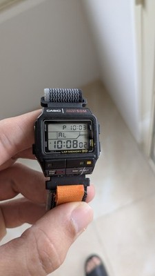 CASIO SDB 300 - ULTRA RARE Vintage Uhr - 1986 - Florence Griffith Joyner