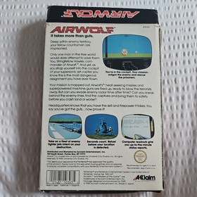 AirWolf Nintendo NES PAL A Versi&oacute;n En Caja, Sin Manual