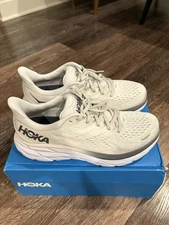 Hoka One One Clifton 8 Men's Size 9.5 Lunar Rock Nimbus Cloud 1119393 LRNC