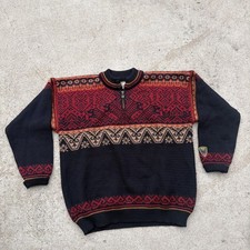 Dale of Norway Mens Genuine Vintage Olympics Nagano 1996 Fair Isle Sweater M