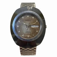 Rado Diastar Day Date 114.0391.3 Quartz Watch Wristwatch Free Shipping [Used]