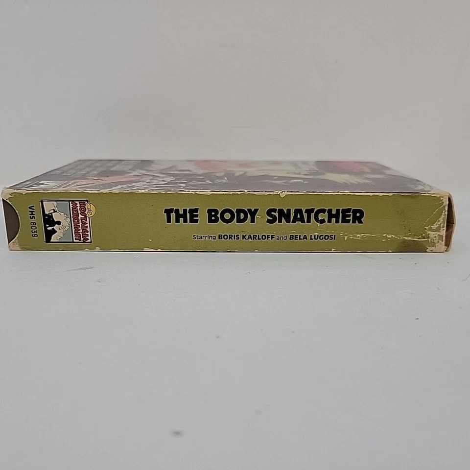 Vhs The Body Snatcher Rare Green Sleeve Bella Lugosi Boris Karloff - Image 3 of 4