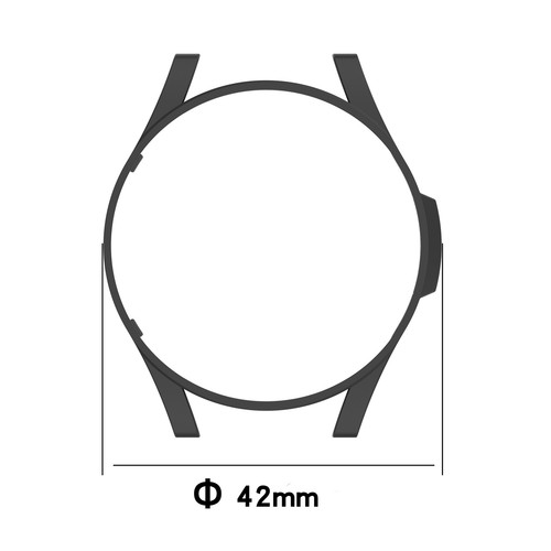 Watch Frame Cover Protector Case für Samsung Galaxy Watch4 Classic 42/46mm - Picture 4 of 29