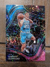 Gordon Hayward 2021-22 Panini Select Courtside Cosmic Prizm #204 Hornets SSP 
