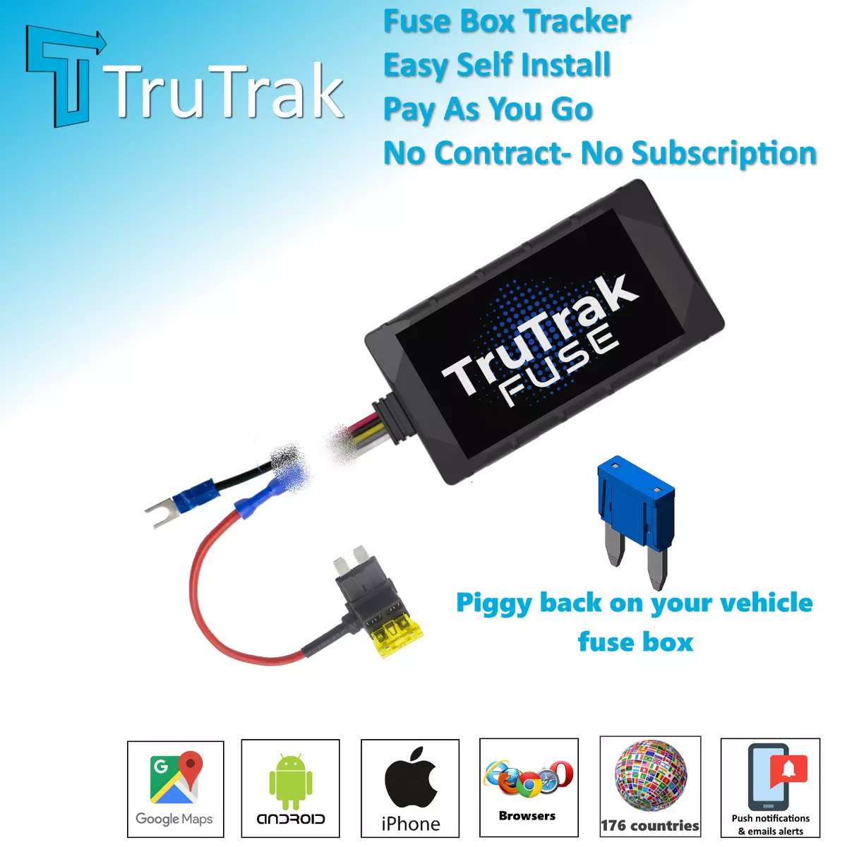 FUSE GPS Tracker System - Car Van Truck Vehicle Tracker - 5060751850113 | eBay