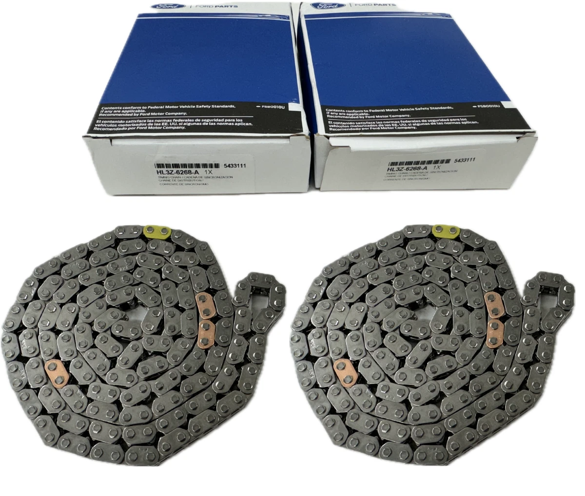 OEM NEW 17-24 Ford F150 3.5L Ecoboost Chains, Guides, Tensioners W 