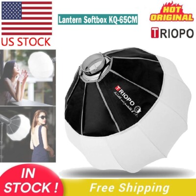 US TRIOPO KQ65 65cm/26'' Quick-Install Lantern Bowens Softbox VS GODOX CS-65D Hot