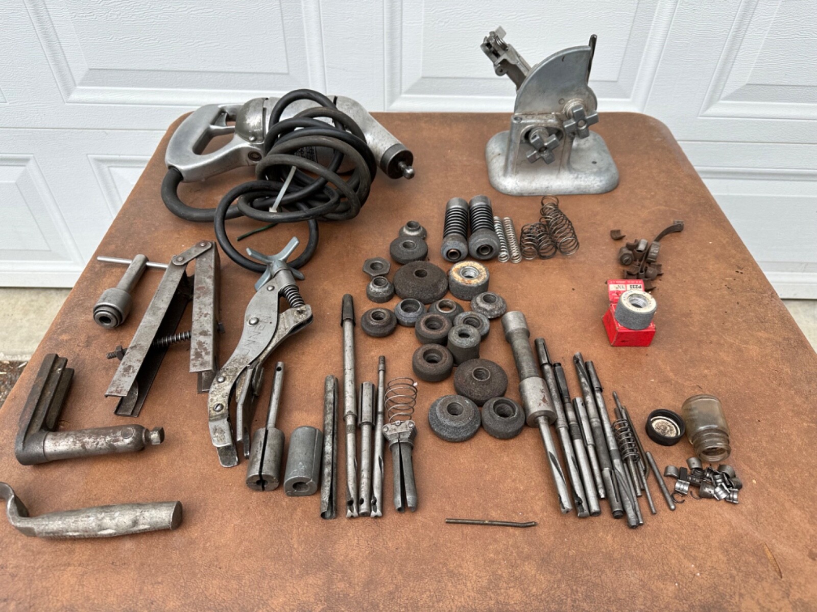 Vintage Van Dorn Vibro Centric Valve Seat Grinder Type B With Case And