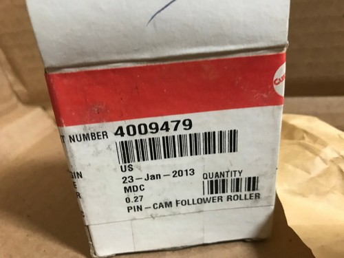 Cummins 4009479 Pin, Cam Follower Roller NEW GENUINE OEM - Picture 2 of 4