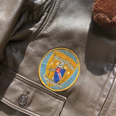 ジャケット・アウター soramar Vintage 40's 50's Navy G1 Flight Jacket Size 40 WW2 Era