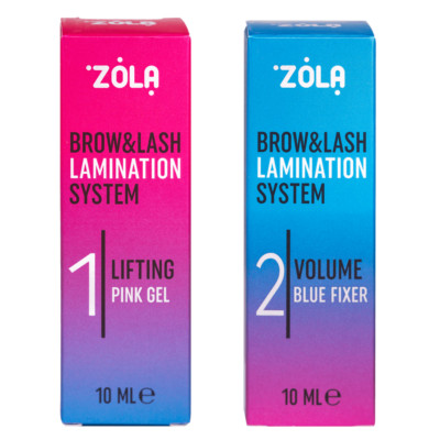 ZOLA BROW&LASH LAMINATION CLASSIC SYSTEM COLOR LAB SET