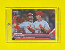 2023 MLB Topps Now Nolan Gorman Rookie RED PARALLEL /10 SSP Cardinals #278 RC 🔥