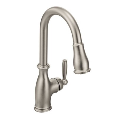Moen Brantford Stainless Pull Down Kitchen Faucet 7185CSL