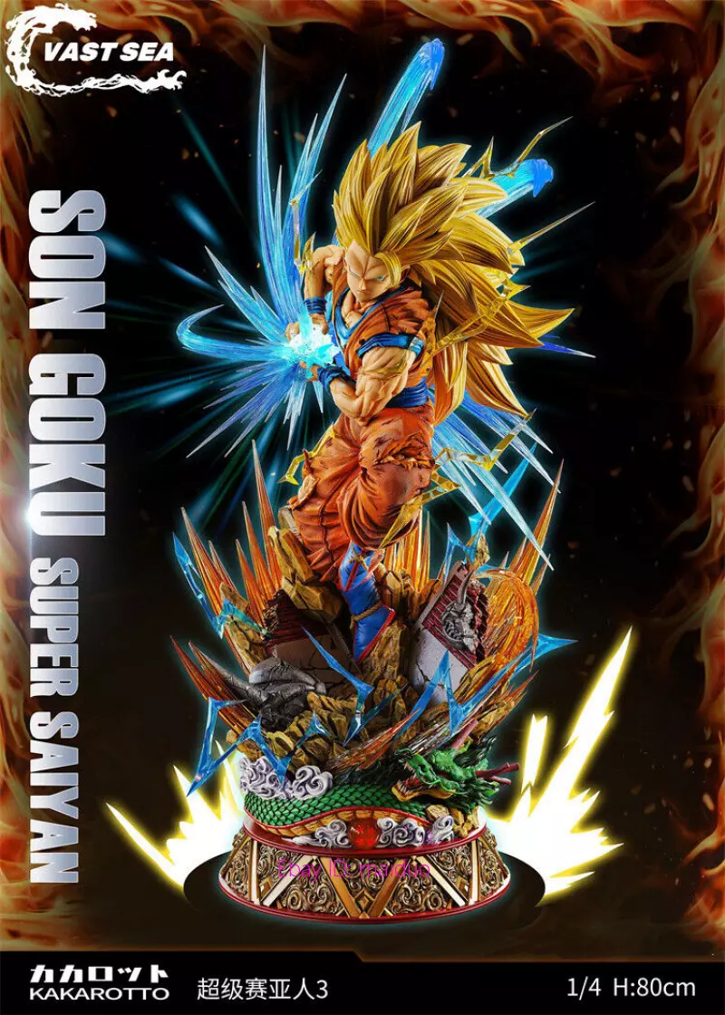 Super Saiyan 3 Son Goku Growing Strength (Dragon Ball Z) Premium Art –  Collector's Outpost