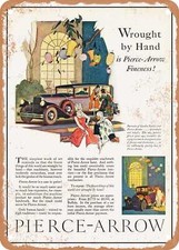 Metal Sign - 1929 Pierce Arrow Sedan Vintage Ad