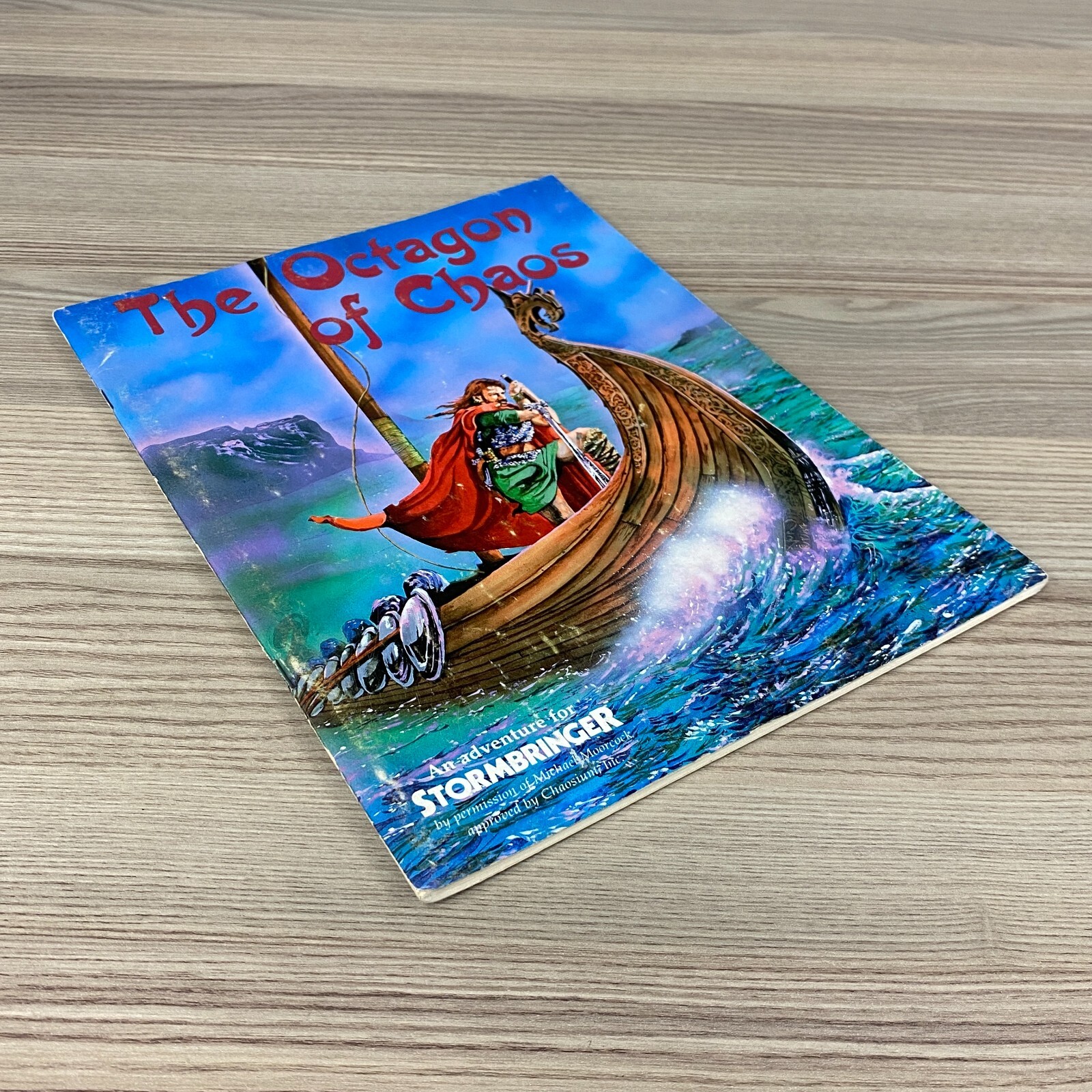 THE OCTAGON OF CHAOS STORMBRINGER ADVENTURE MICHAEL MOORCOCK RPG ROLE-PLAY 1986