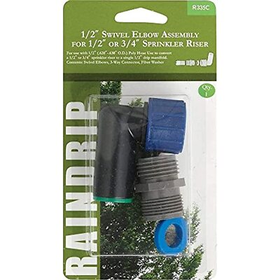 Raindrip R335CT 1/2-Inch Swivel Elbow Assembly