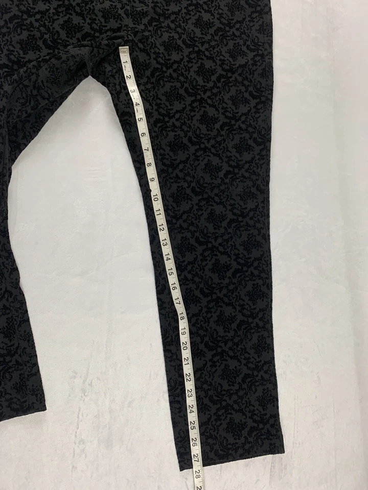 Pantalones Charter Club Shop para mujer calce clásico negros tipo cachemira talla 14 P Foto 4 de 4