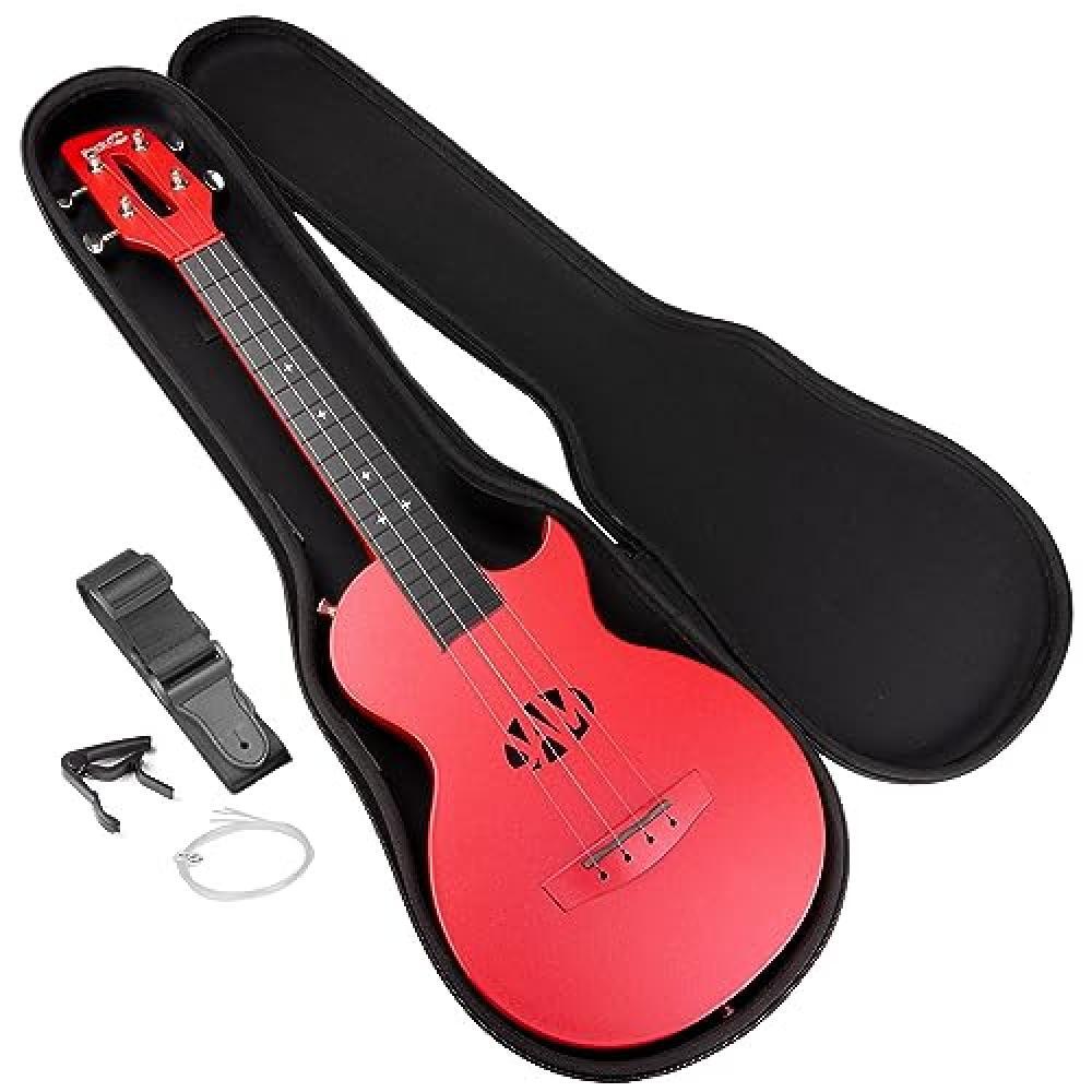 (TG. Full) RockJam Carbon Fibre Ukulele with Case - NUOVO