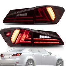 VLAND LED feux arrières rouge clair Pour 2006-2015 Lexus IS 250 350