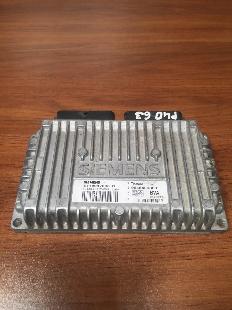 Motor ECU Engine Module Unit SteuergerÃ¤t S118047803D 9648429380 