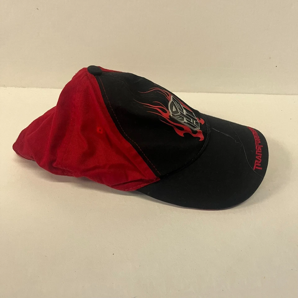 Бейсбольная кепка Transformers для мальчиков черная красная анимированная один размер хлопок - Изображение 2 из 4