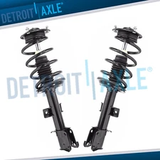 Pair Front Struts w/ Coil Spring Assembly for 2010 2011 2012 Hyundai Santa Fe