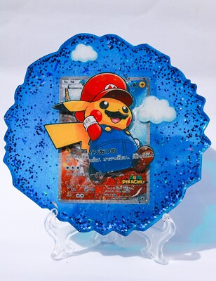 Diorama Pokemon Mario Pikachu 294 XY-P Full Art - 3D - Fan Art