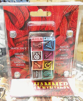 WARHAMMER MAGIC DICE  Brand New *Factory Sealed*