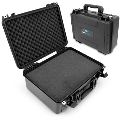 CM Waterproof Hard Case with Customizable Foam for Items up to 15.5'' x 9.5'' x 5''