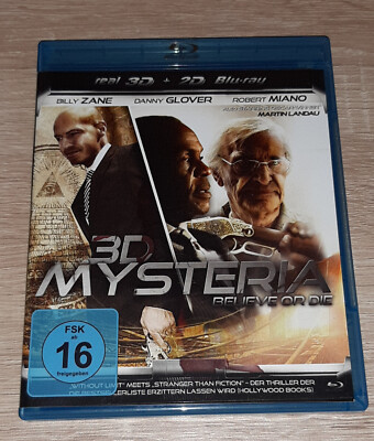 Mysteria - Belive Or Die 3d + 2d Bluray Blu-ray