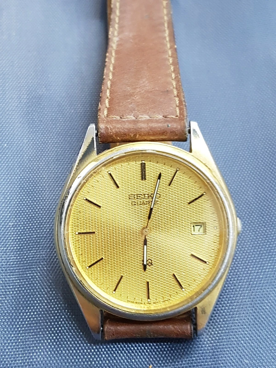 Vintage Seiko quartz SQ 5v22 3A01 A4 analog unisex eBay