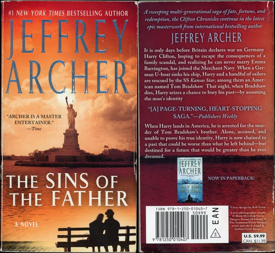 Clifton Chronicles Drama Thriller Lot of 5 Paperback by Jeffrey Archer - Image 3 of 4