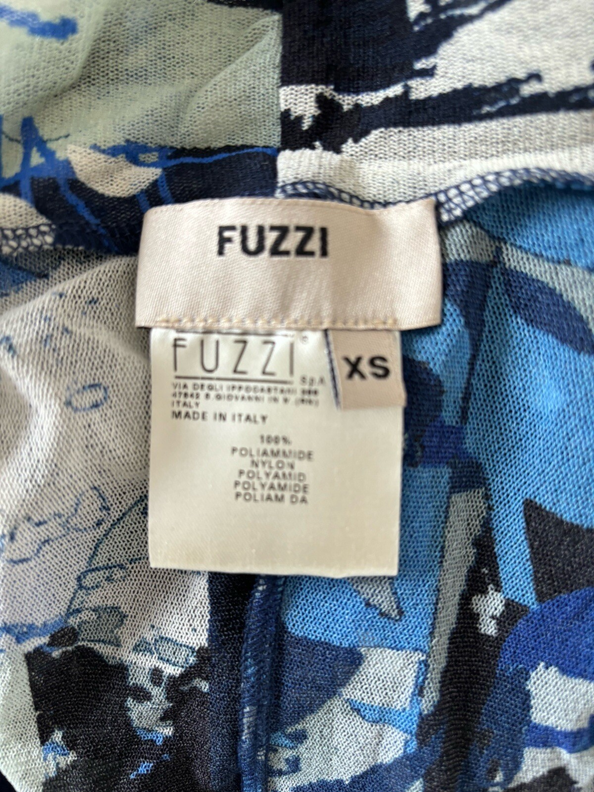 FUZZI Abstract Pattern Sleeveless Cami With Sides… - image 5