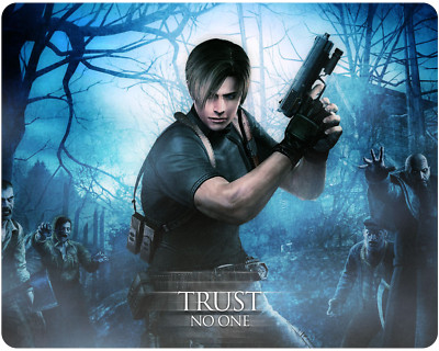 Mouse Pad - Resident Evil 4 Leon - Great Quality, Soft Feel!