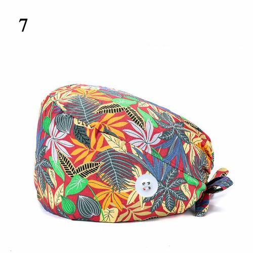 Unisex Nurse Doctor Hat Surgical Scrub Cap Medical Dentist Teeth Dental Cap UK - Picture 67 of 111